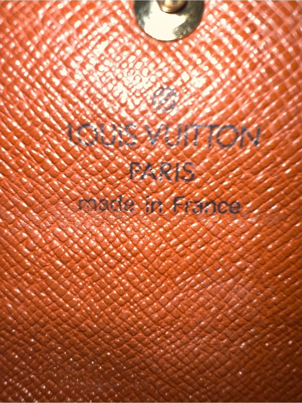 Louis Vuitton Brown Monogram Canvas Key & Card Holder with Gold Snap